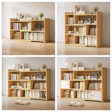 Desktop Bookshelf Organizer Expandable Multi-Tier Storage Shelf for Office, Home