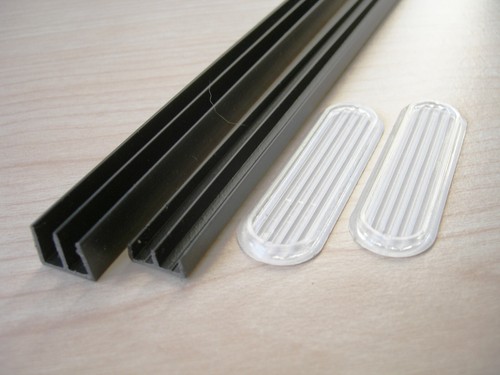 Vivarium glass track - , runners