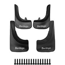 Axenture Car Mud Flaps Kit For Citroen Berlingo Front Rear Rubber Splash Guards