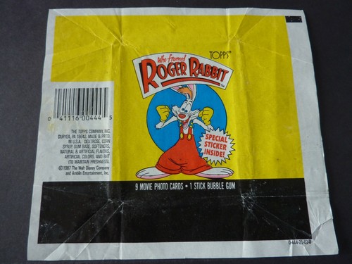 Topps who framed - who, rabbit