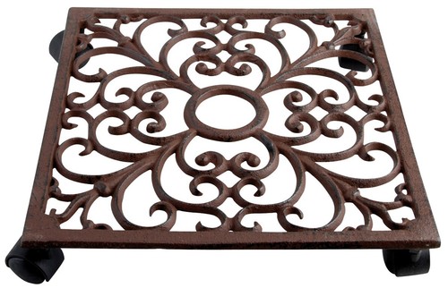 Plant trolley caddy - caddy, iron