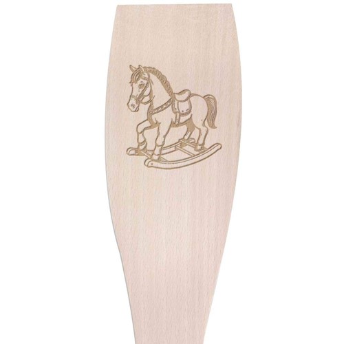 Large rocking horse wooden - large,