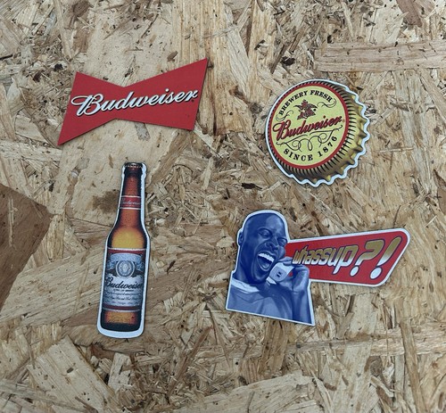 Vintage budweiser magnets - x,