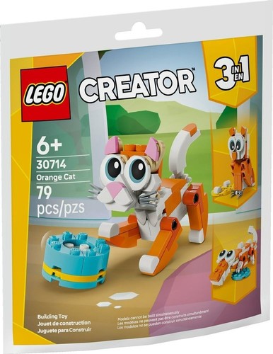 Lego creator orange cat 30714 - lego,
