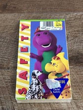 Barney Safety VHS Home Video