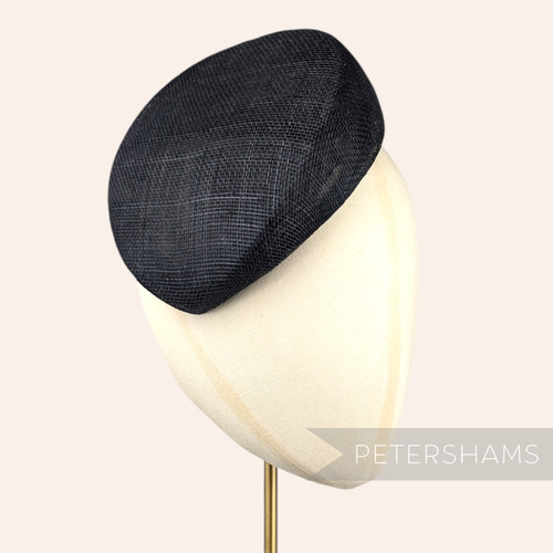 Betty sloped pillbox sinamay - sloped,