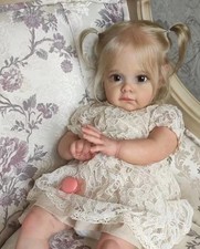 60cm Reborn Baby Dolls Vinyl Silicone Realistic Handmade Newborn Doll Xmas Gift