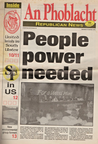 Phoblacht sinn fein - an,