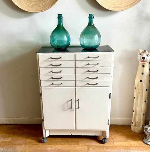 Vintage dentist cabinet - vintage, mid