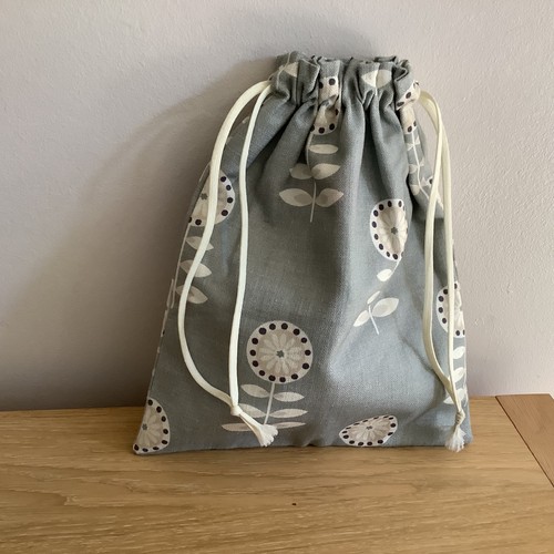 Handmade drawstring toiletry - handmade,