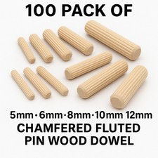 100 Pack of 5mm 6mm 8mm 10mm