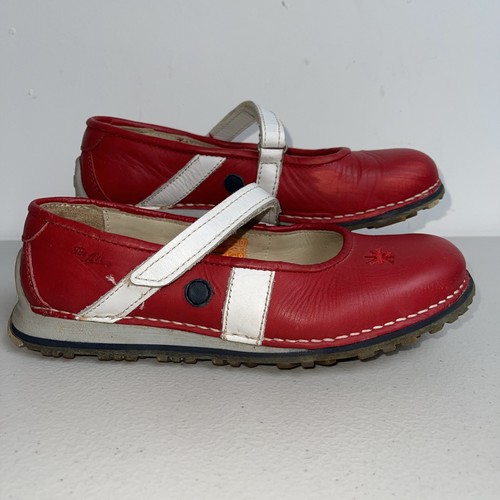 Art company shoes red white - shoes,
