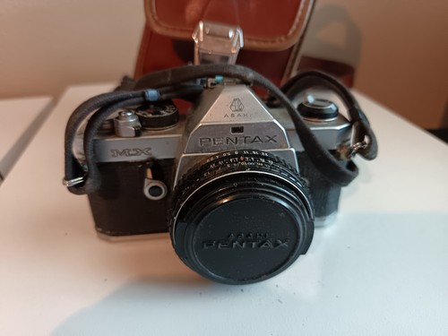 Pentax silver 35mm slr - pentax,
