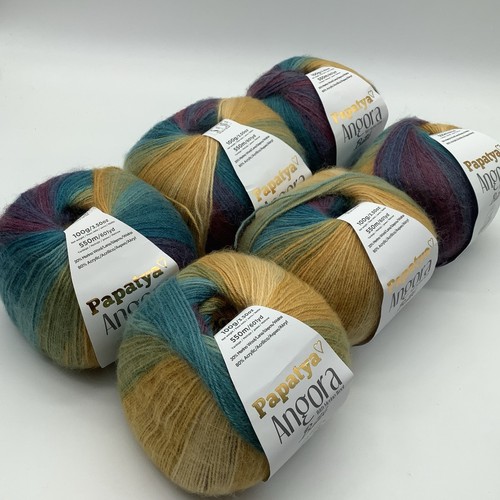 Papatya angora batik knitting - angora,