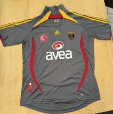 Vintage Adidas 2006 Men's Galatasaray Grey 3rd Shirt Size M Avea Sponsor
