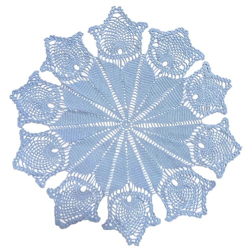 Tulip flower lace mat - 31",