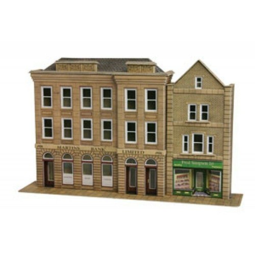 Low relief bank shops - bank,