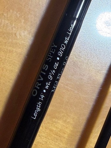 Orvis spey fly rod 14ft - rod,