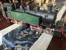 LGB Gauge 2085D HANOMAG Green/Black Mallett #104 Steam Locomotive