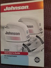 JOHNSON OUTBOARD ENGINE 4 & 5HP OPERATOR GUIDE