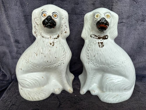 Antique pair - antique, condn)