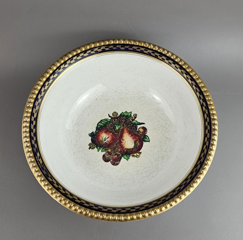 Solian ware fruit bowl with - fruit,