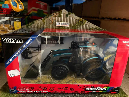 Britains blue valtra front - britains,