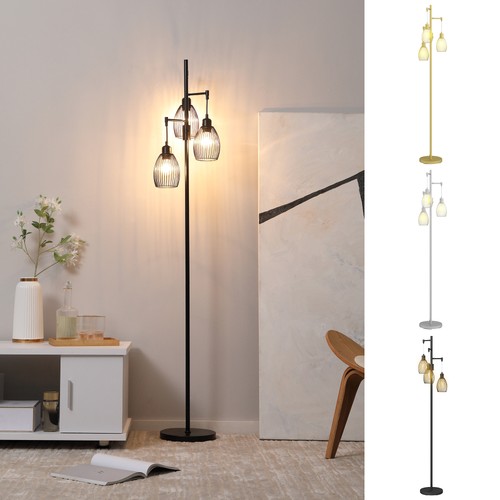Light floor lamp - lamp, industrial