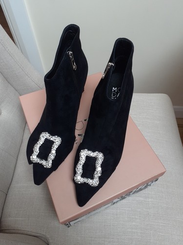 Ladies moda pelle black - in,