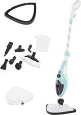 Neo 10 in 1 1500W Hot Steam Mop Cleaner and Hand Steamer - White & Blue
