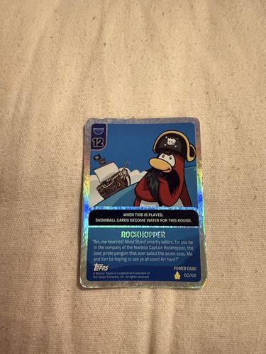 Club penguin trading cards - penguin,