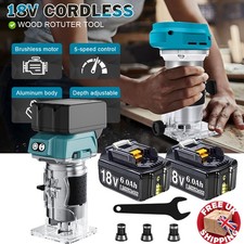 Cordless compact router - cordless, wood