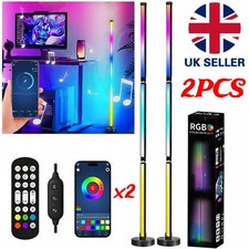 2x RGB Floor Lamp LED Corner