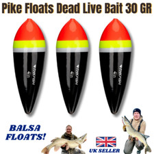 Pike Floats Dead Bait Live Bait Fishing Floats - PIKE ZANDER FISHING UK