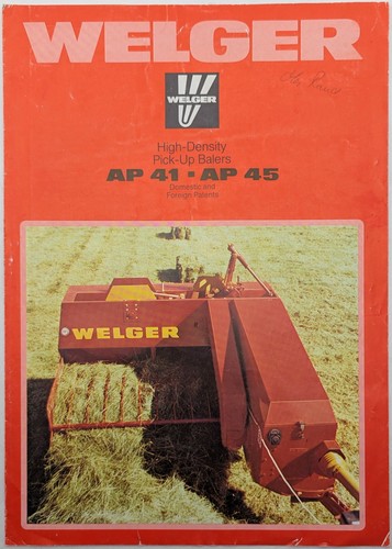 Original welger 45 - welger, 41