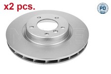 X2 PCS FRONT BRAKE DISC ROTOS