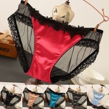 1/5 Pack Lot Women Lace Satin