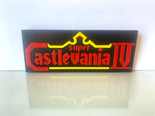Super Castlevania IV Logo Konami Super Nintendo Entertainment System NES SNES SC