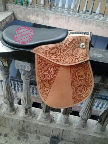 Exercise racing horse saddle - exercise,