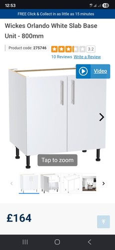 Wickes orlando gloss - wickes,