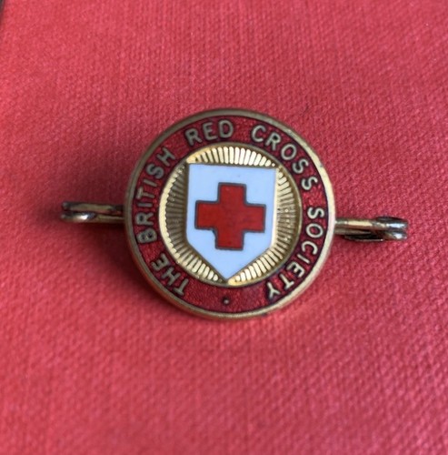 Vintage the british red cross - red,