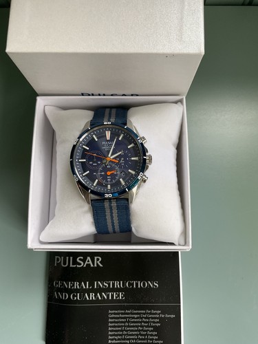 Pulsar solar chronograph watch - pulsar,