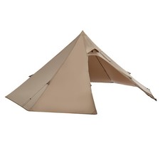 Uimoso Tipi Tent with Stove Jack, Waterproof & Portable for 2-Person Camping