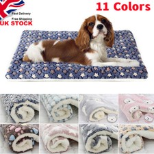 Puppy Pet Home Blanket Cat Dog Bed Mattress Kennel Large Soft Warmer Crate Mat