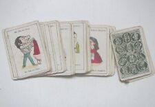 Old Happy Families Card Game -
