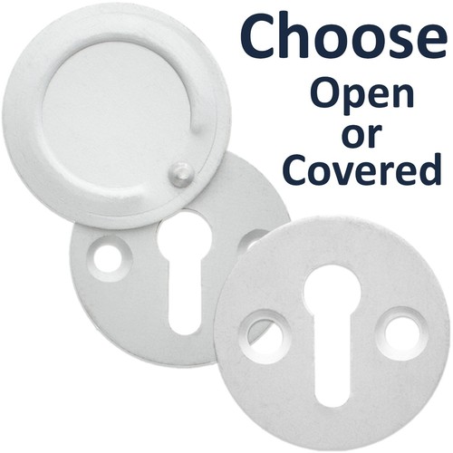 Satin aluminium key hole - satin,