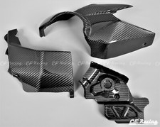 2009-2017 Honda VFR1200F Lateral Engine Panels - 100% Carbon Fiber