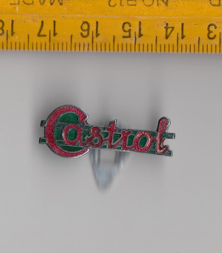 Vintage enamel castrol - vintage,