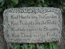 Kind Hearts Stone Garden Wall