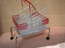 5 Wire Shopping Baskets Light